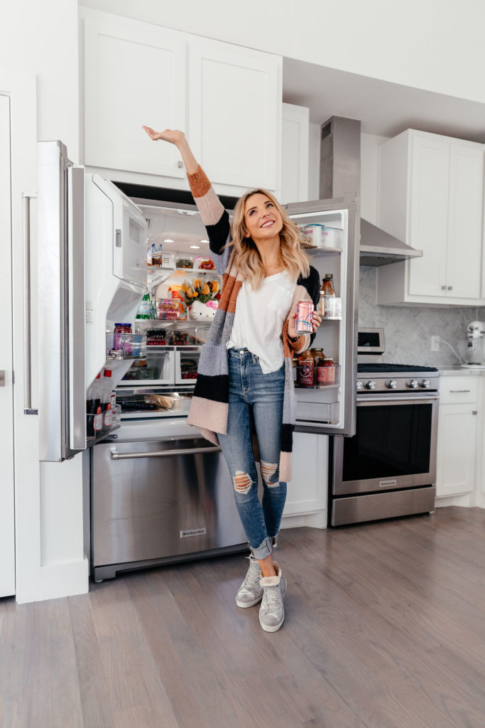 dani austin fridge organization tips