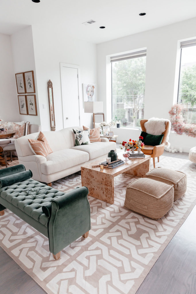 dani austin living room reveal