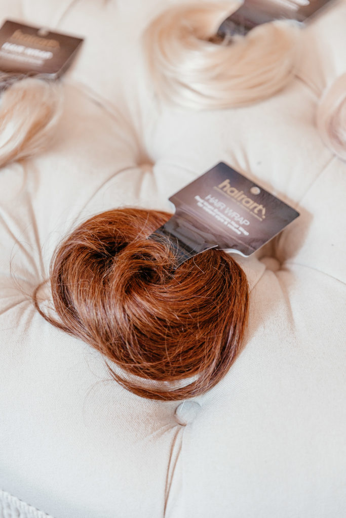 hair wraps bun hair art