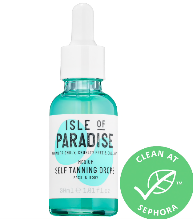 dani austin quarantine beauty ise of paradise self tanning drops