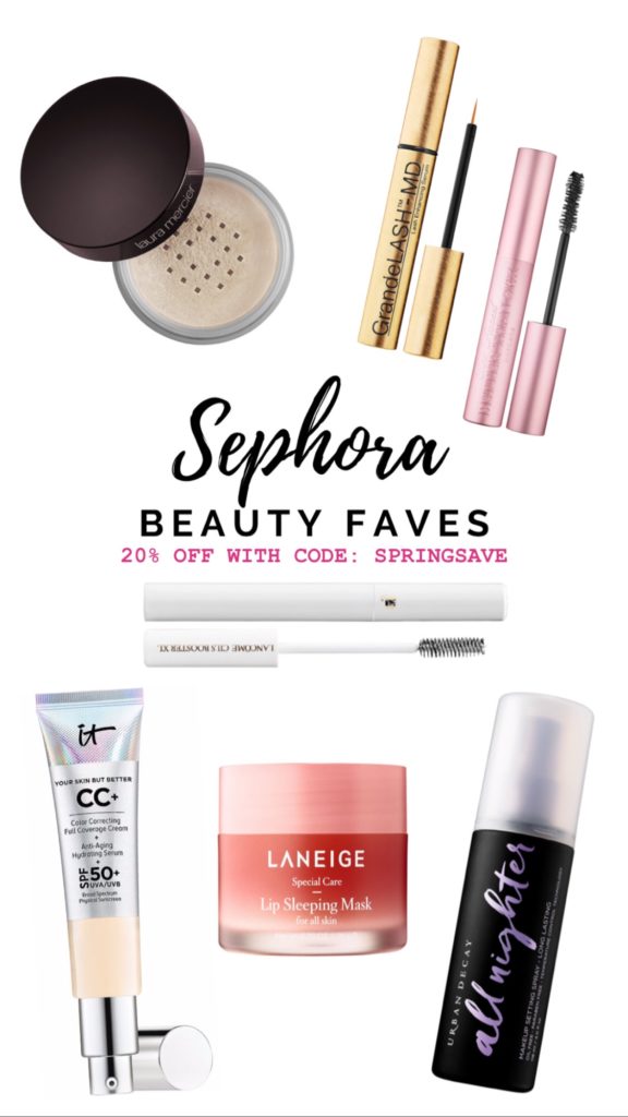 sephora spring sale 2020 dani austin beauty faves