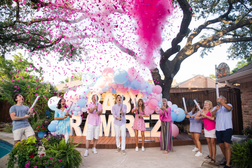 gender reveal reaction dani austin-1
