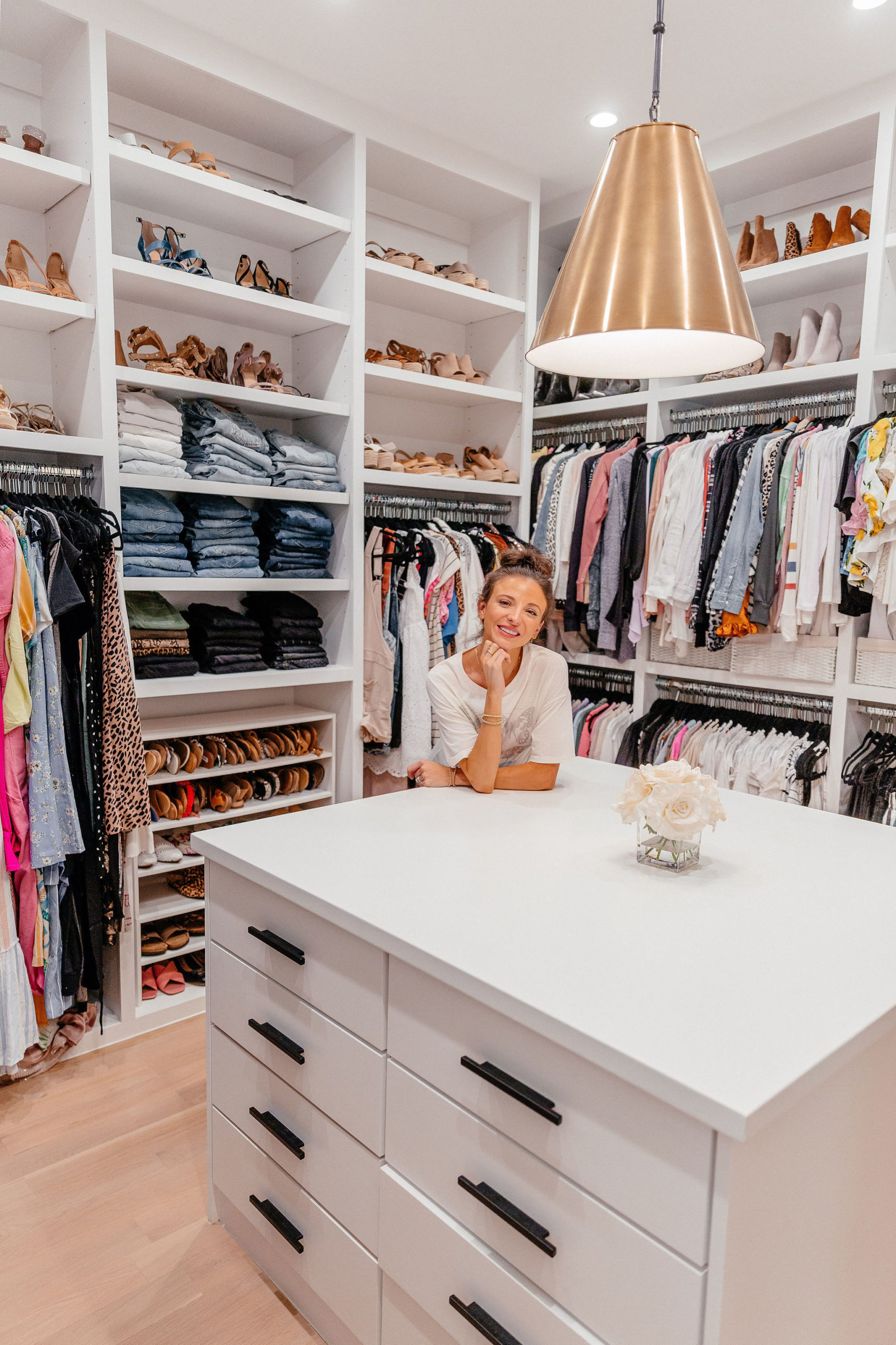 dani Austin closet reveal