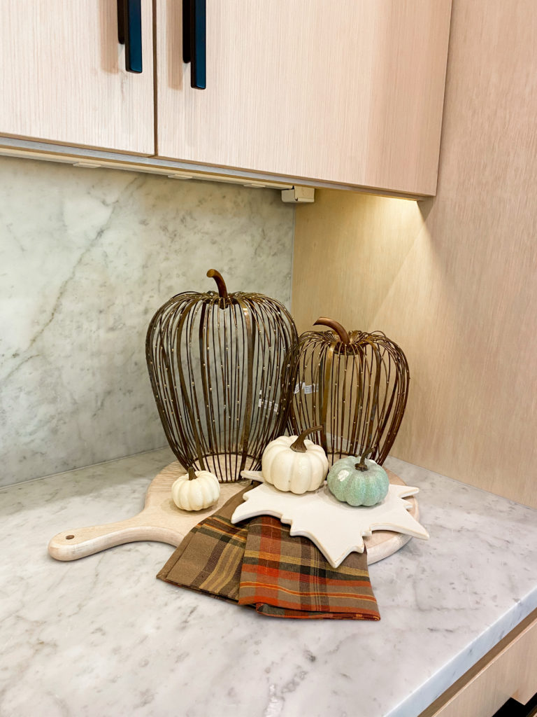 dani austin kitchen fall home decor pumpkins