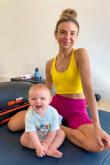 dani austin mommy and me workout