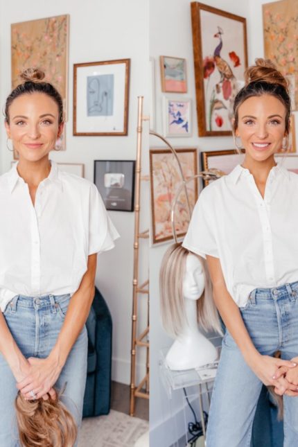 dani-austin-hair-wrap-before-and-after-faux-bun-1024x1024