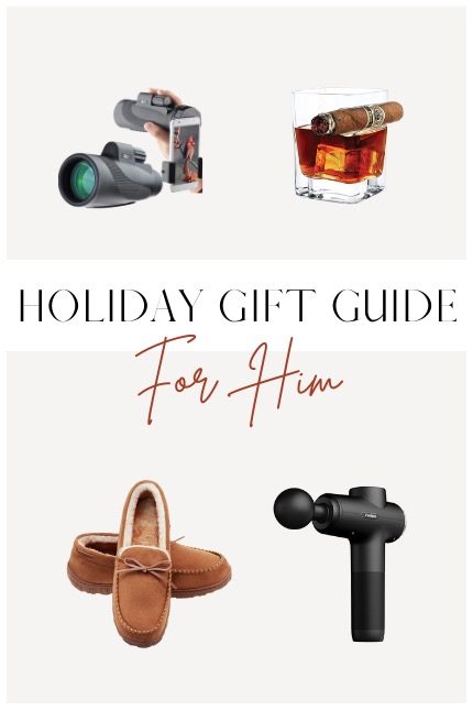 holiday gift guide for him